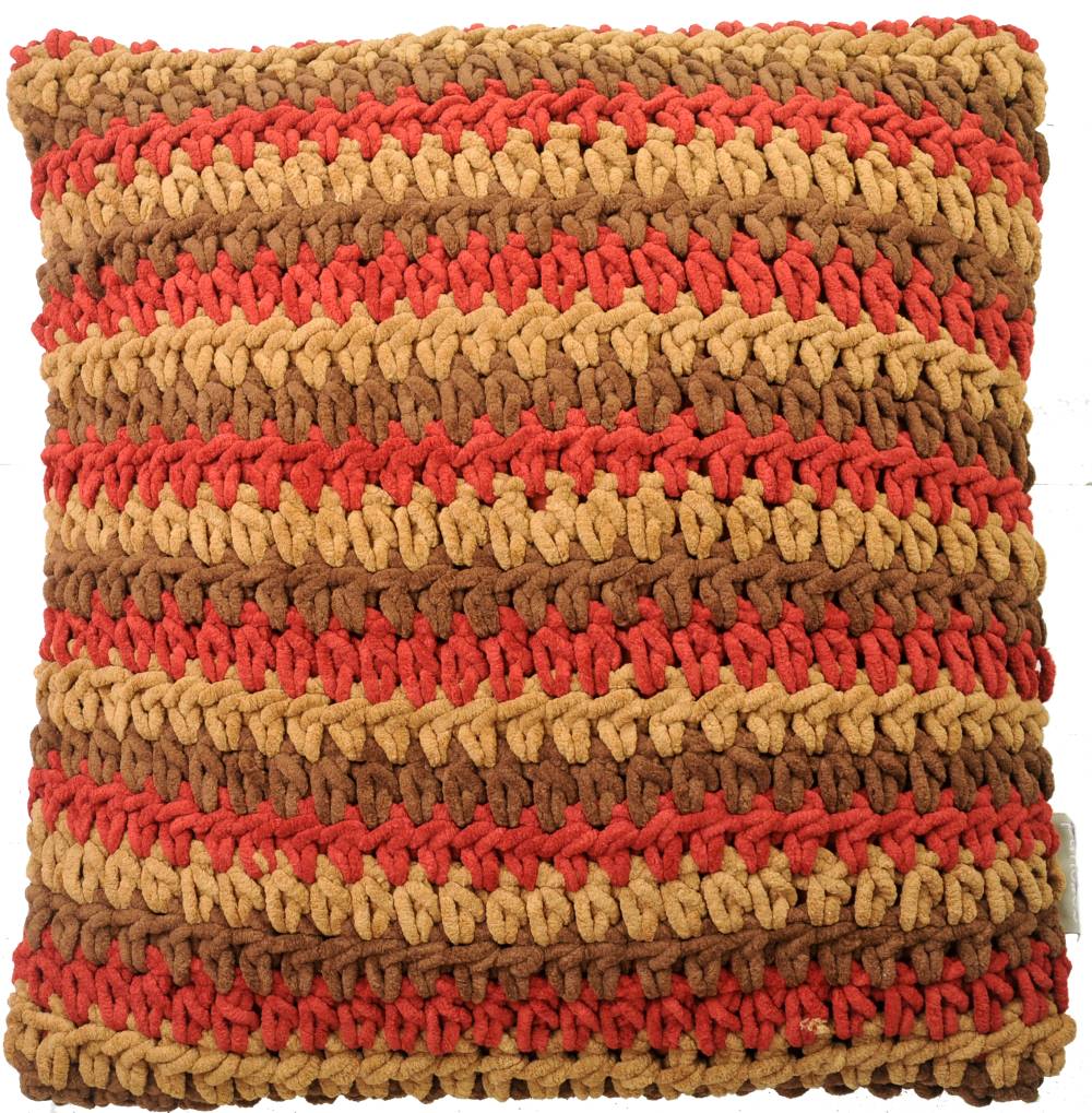 Kussen crochet Warm